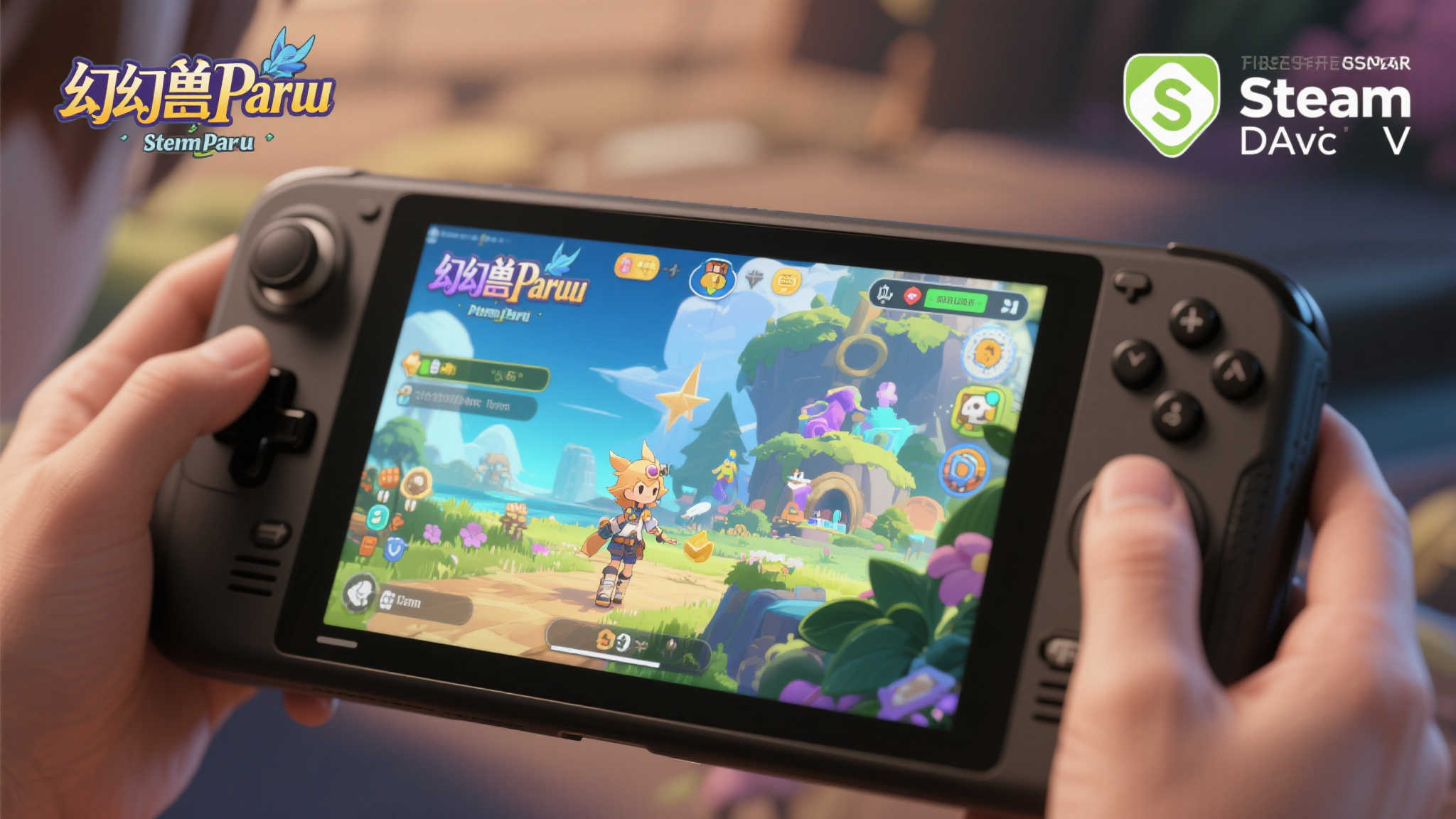 《帕鲁幻兽》成功认证为SteamDeck游戏，但启动时有细微问题。