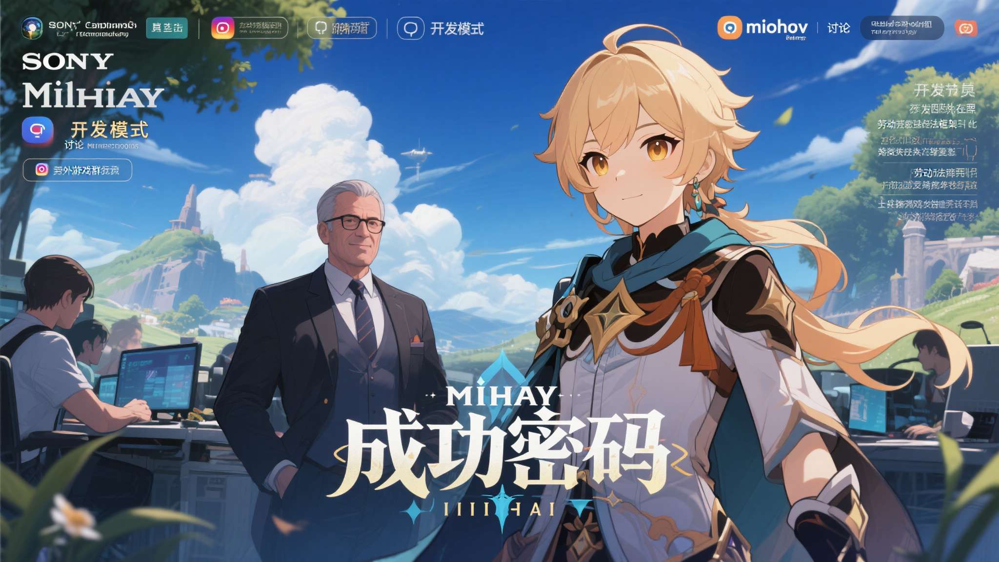 劳动法不允许5年内退休的被裁 近日,一段关于《原神》开发模式的讨论在海外游戏圈引发热议。一位索尼前高管在社交媒